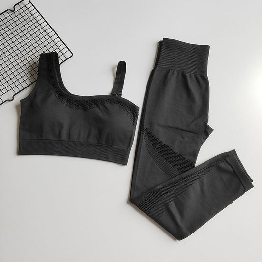One Shoulder GYM Suit